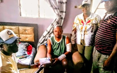 A Heartfelt Visit to Support Mr. Niyi in His Recovery Journey.